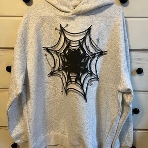 Elfric Eden Oversized Hoodie with Wed Design